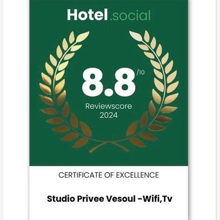 Studio privée Vesoul -Wifi Extérieur photo